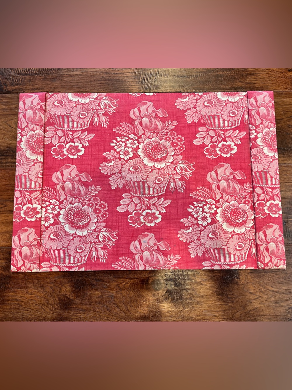PIERRE DEUX FRENCH COUNTRY DESK MAT. CANASTO/LES OLIVADES/FLOWER BASKET. RARE!